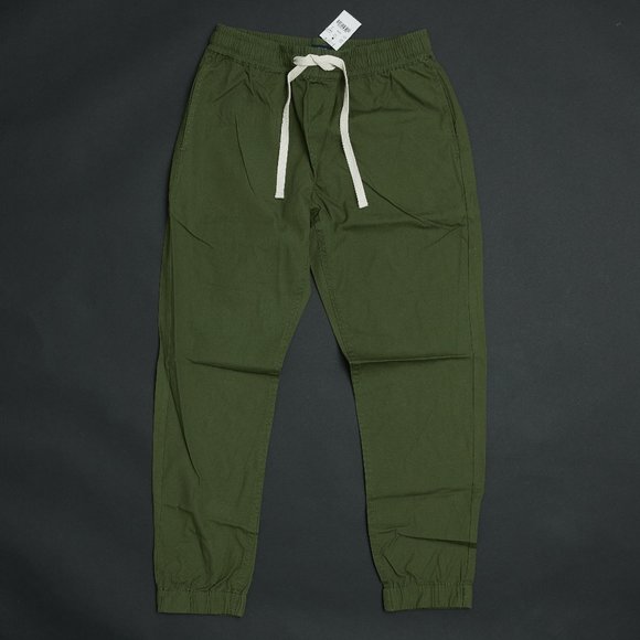 J Crew Men's Stadium Pant Joggers New with tags Green Small - Picture 1 of 5